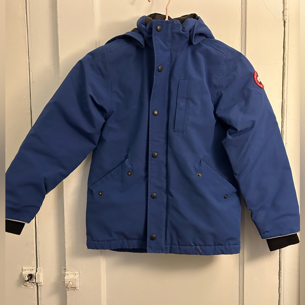 Canada Goose Blue Down Jacket
